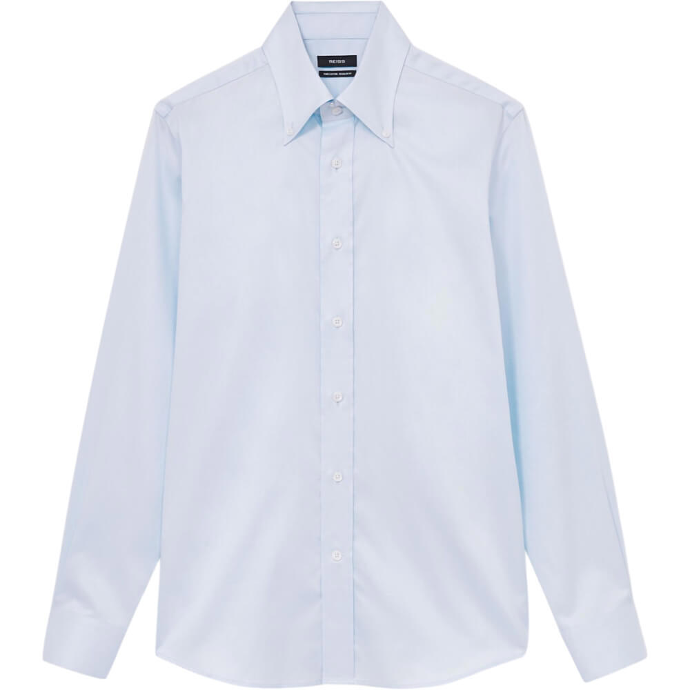 REISS ALLORA Regular Fit Cotton Button Down Shirt